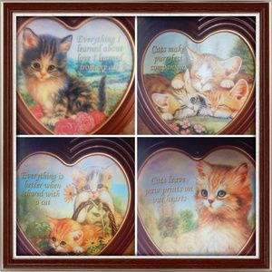 Bradford Exchange "Purr-fect Love" Canvas Prints